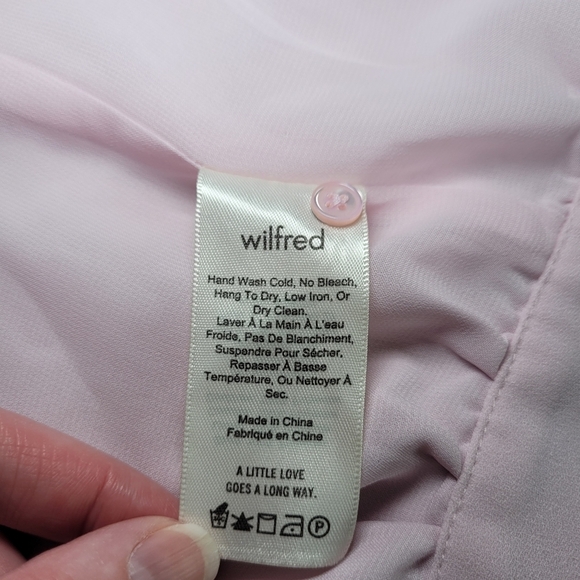 Aritzia Wilfred Patrice sleeveless halter blouse size XS - Picture 13 of 14